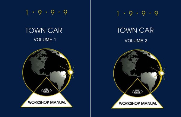 1999 Lincoln Town Car Factory Shop Service Manual