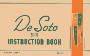 1940 DeSoto Six Owner's Manual