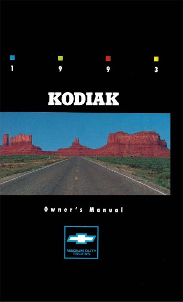 1993 Chevrolet Kodiak Owner's Manual