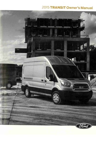 2015 Ford Transit Owner's Manual