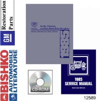 1985 Cadillac Seville Eldorado Shop Service Manual PDF sample image