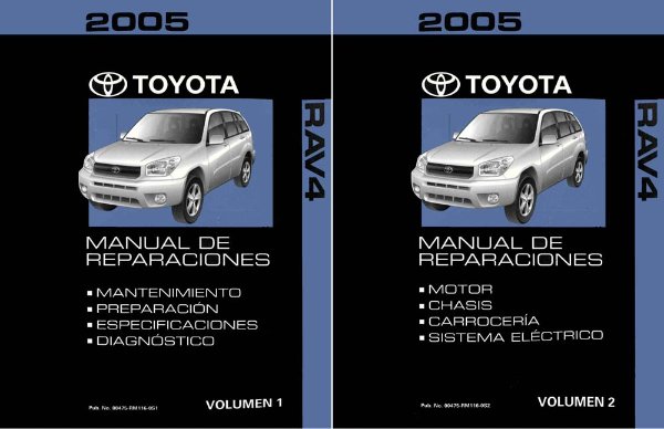 2005 Toyota Rav4 Factory Shop Service Manual
