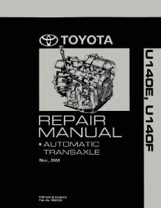 2001–2002 Toyota Celica Factory Shop Service Manual