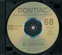 1968 PONTIAC Body, Chassis & Electrical Shop Manual sample image
