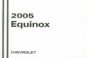 2005 Chevrolet Equinox Owner's Manual