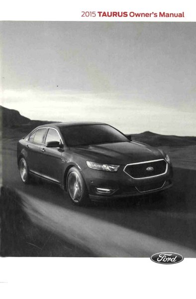 2015 Ford Taurus Owner's Manual