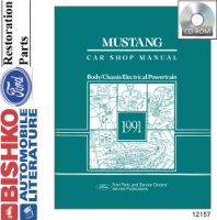 1991 Ford Mustang Shop Service Repair Manual PDF sample image