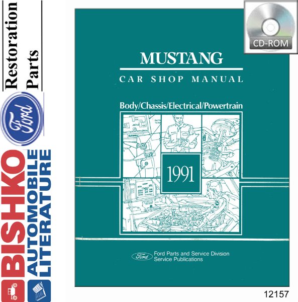 1991 Ford Mustang Shop Service Repair Manual PDF