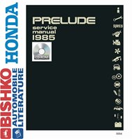 1985 HONDA PRELUDE Body, Chassis & Electrical Service Manual sample image