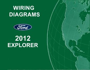2012 Ford Truck Explorer Wiring Diagrams Manual
