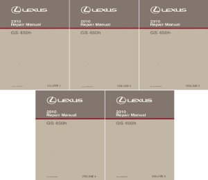2010 Lexus GS 450h Factory Shop Service Manual
