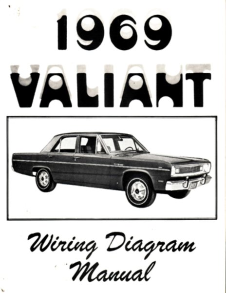 1969 Plymouth Valiant Wiring Diagrams Manual