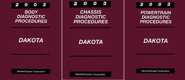 2003 Dodge Truck Body, Chassis, Powertrain Factory Shop Service Manual