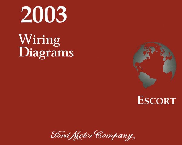 2003 Ford Escort Wiring Diagrams Manual
