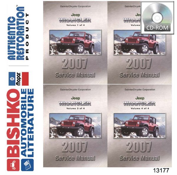 2007 Jeep Wrangler Factory Shop Service Manual