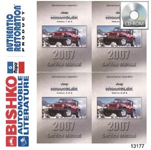 2007 Jeep Wrangler Factory Shop Service Manual