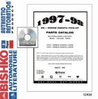 1997 1998 Dodge Truck Dakota Parts Numbers List Guide PDF Catalog Interchange sample image