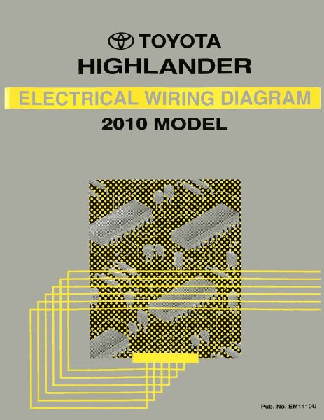 2010 Toyota Highlander Wiring Diagrams Manual