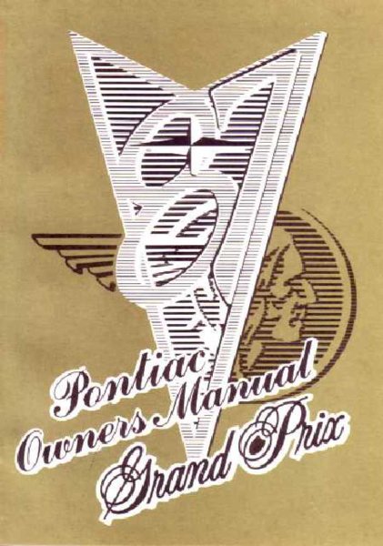 1987 Pontiac Grand Prix Owner's Manual