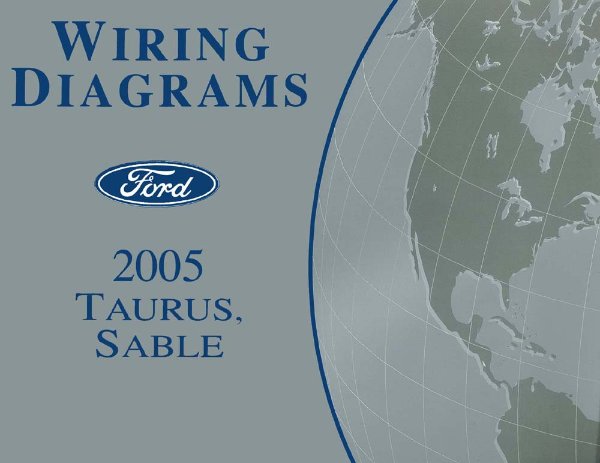 2005 Ford Taurus, Sable Wiring Diagrams Manual