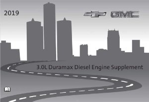 2019 Chevrolet DIESEL SUPPLEMENT Owner's Manual