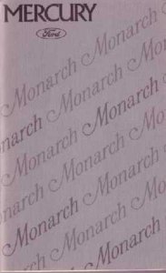 1975 Mercury Monarch Owner's Manual