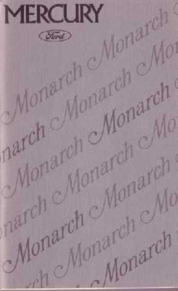 1975 Mercury Monarch Owner's Manual