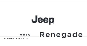 2015 Jeep Renegade Owner's Manual