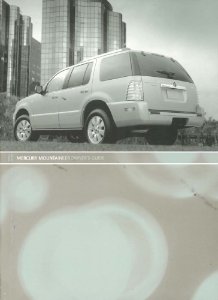 2006 Mercury Mountaineer Owner's Manual
