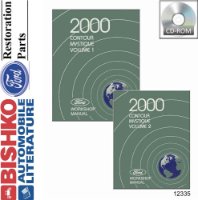 2000 Ford Contour Mercury Mystique Shop Service Repair Manual PDF Engine sample image