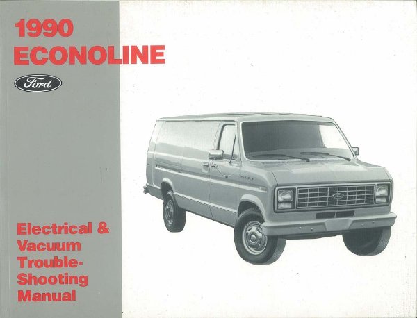 1990 Ford Econoline, E-Series EVTM Wiring Diagrams Manual