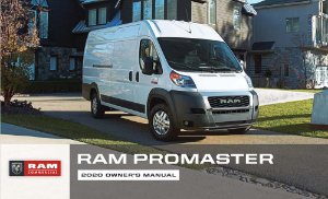 2020 Dodge Promaster Owner's Manual
