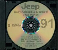1991 JEEP Body, Chassis & Electrical Repair Shop Manual sample image
