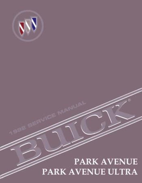1992 Buick Park Avenue Factory Shop Service Manual
