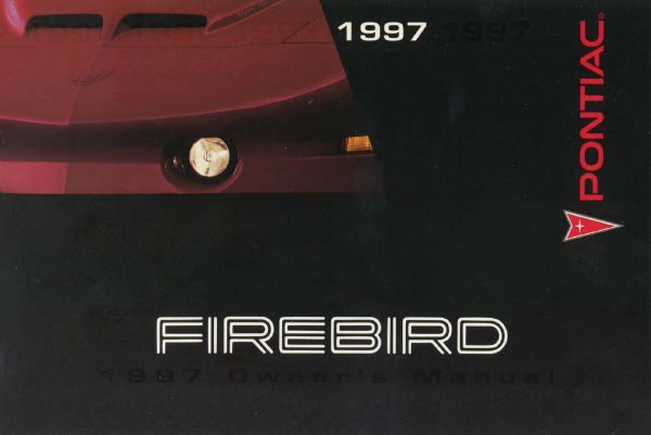1997 Pontiac Firebird Owner's Manual