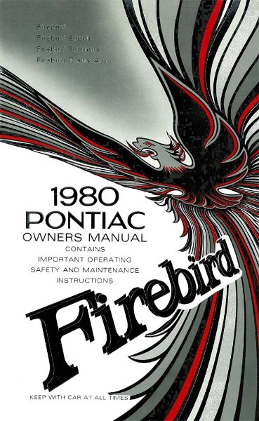 1980 Pontiac Firebird Owner's Manual