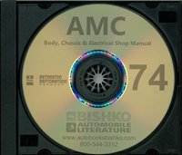 1974 AMC Body, Chassis & Electrical Service Manual sample image