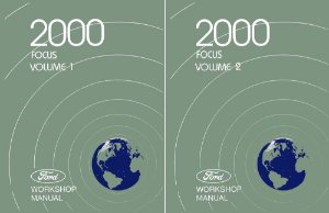 2000 Ford Focus Factory Shop Service Manual