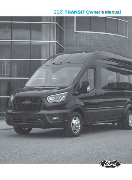 2021 Ford Transit Owner's Manual