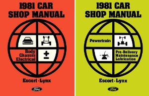 1981 Ford Escort, Lynx Factory Shop Service Manual