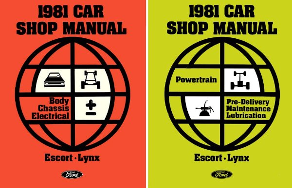 1981 Ford Escort, Lynx Factory Shop Service Manual