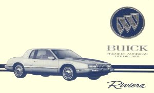 1993 Buick Riviera Owner's Manual
