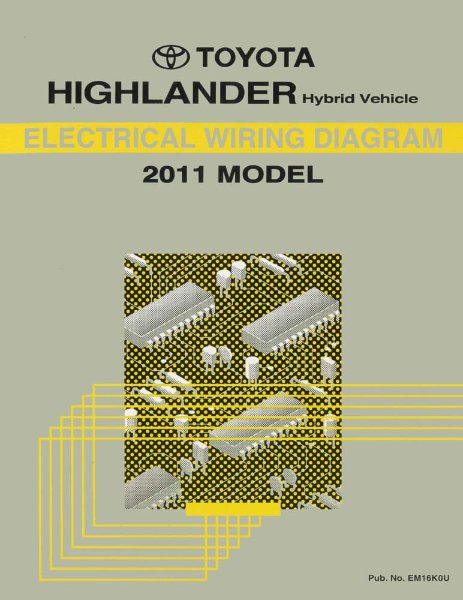 2011 Toyota Highlander Wiring Diagrams Manual