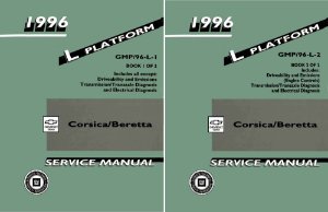 1996 Chevrolet Corsica, Beretta Factory Shop Service Manual