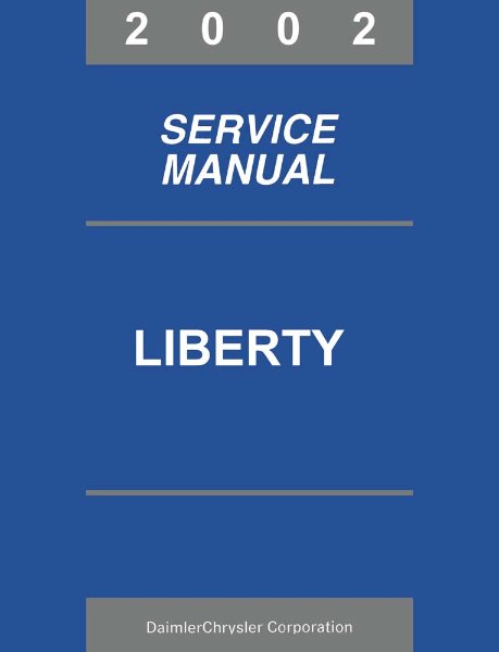 2002 Jeep Liberty Factory Shop Service Manual