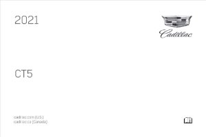 2021 Cadillac CT5 Owner's Manual