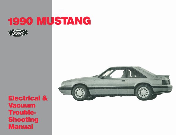 1990 Ford Mustang Wiring Diagrams Manual