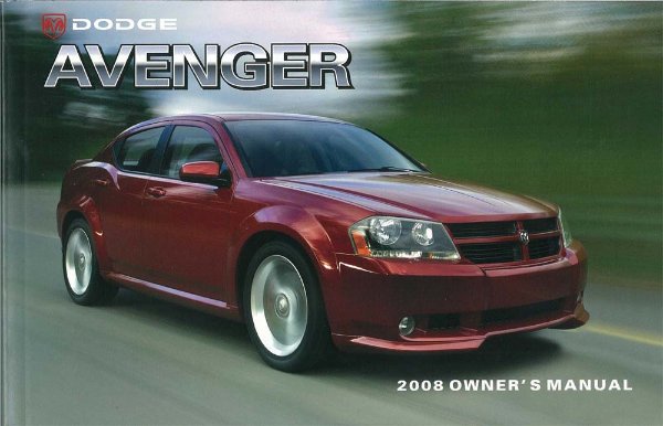 2008 Dodge Avenger Owner's Manual