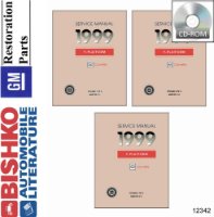 1999 Chevrolet Corvette Factory Shop Service Manual sample image