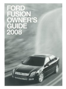 2008 Ford Fusion Owner's Manual